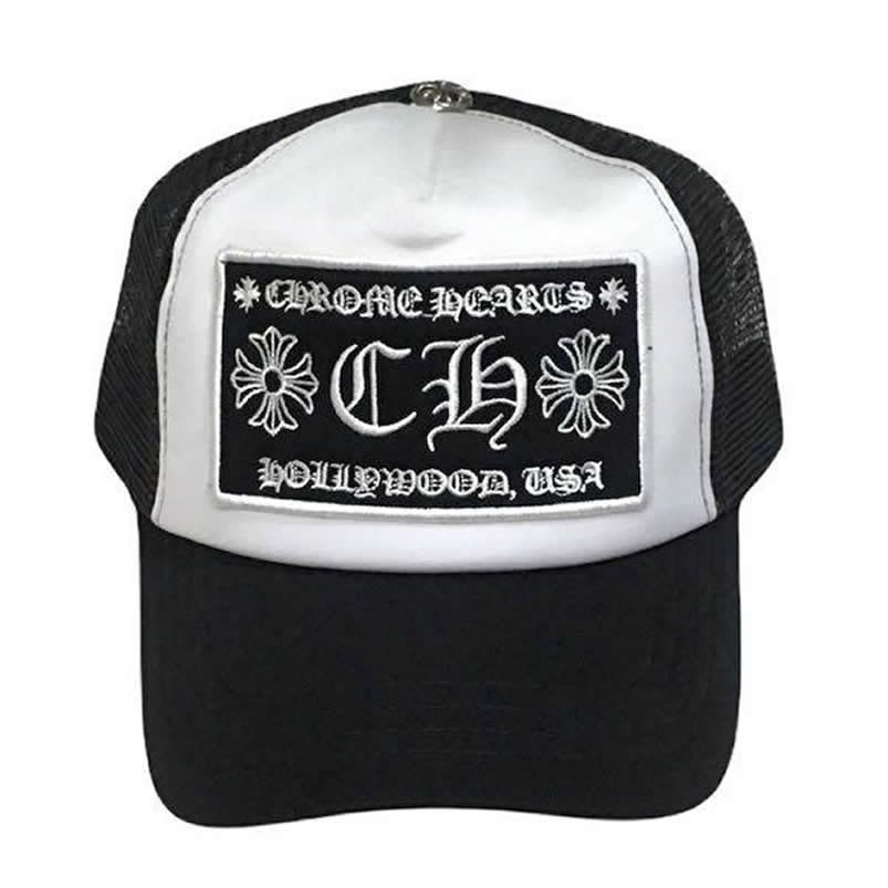 Ch Ro Me Hearts Ch Hollywood Trucker Hat Black White - newkick.vip