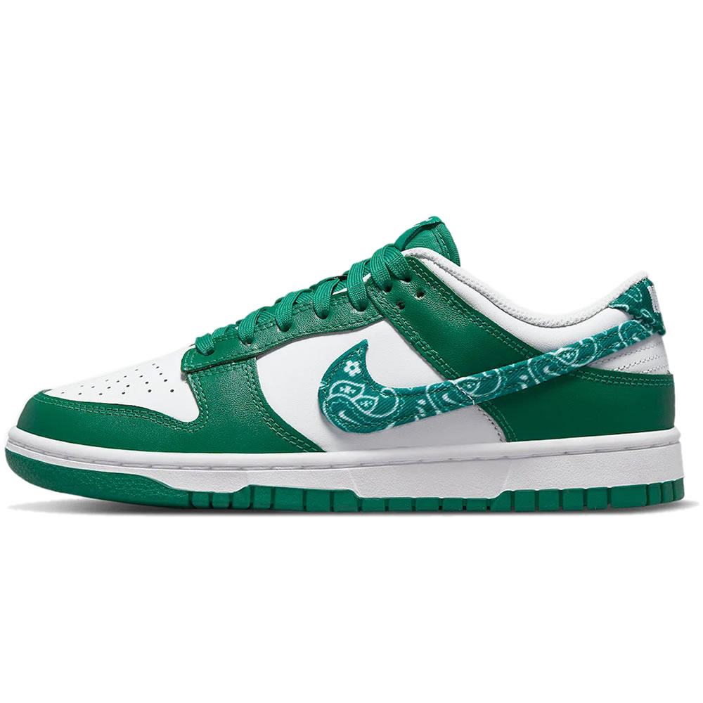 Nike Dunk Low Green Paisley Dh4401 102 (1) - newkick.vip