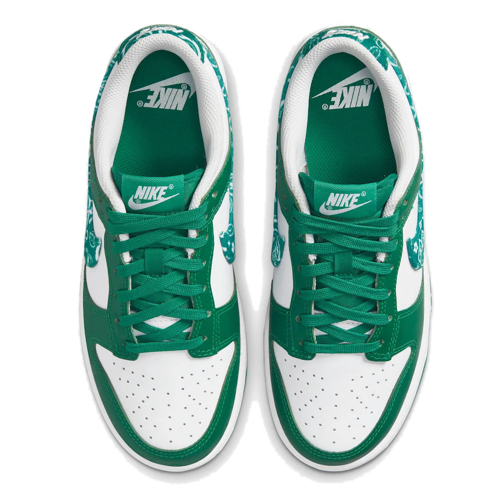 Nike Dunk Low Green Paisley Dh4401 102 (4) - newkick.vip