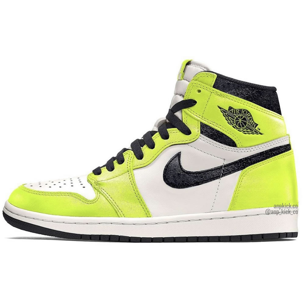 Air Jordan 1 Retro High Og Volt Black Sail 555088 702 (1) - newkick.vip