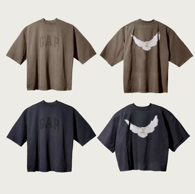 Yeezy Gap Balen Ciaga Tee Tshirt (1) - newkick.vip