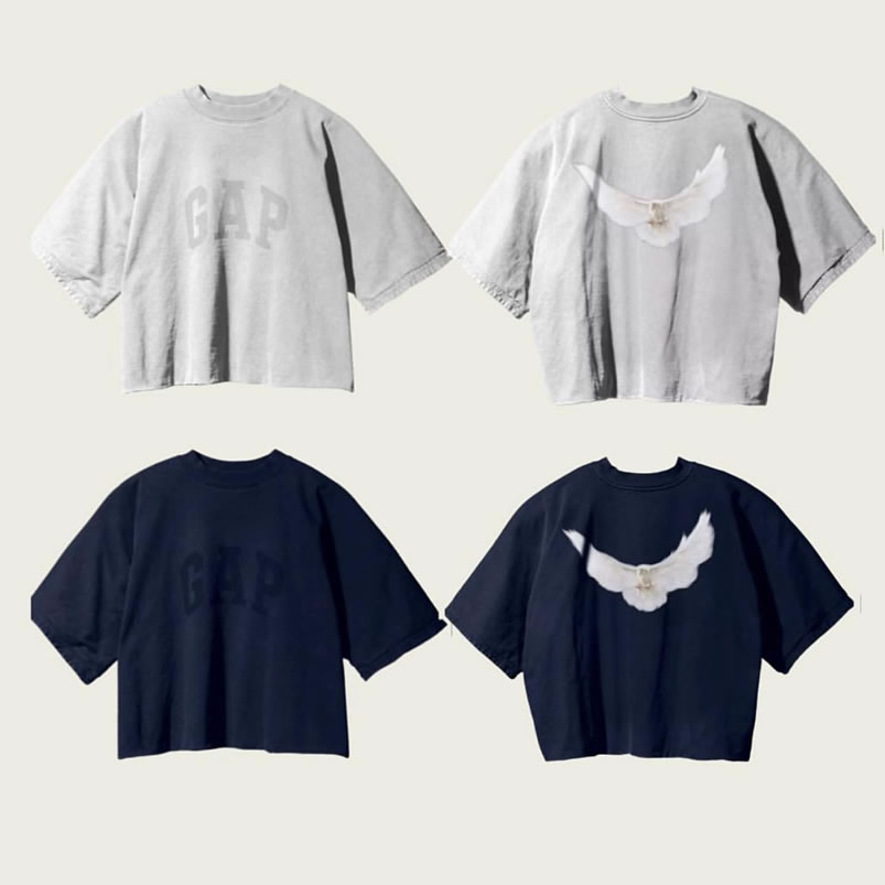 Yeezy Gap Balen Ciaga Tee Tshirt (2) - newkick.vip