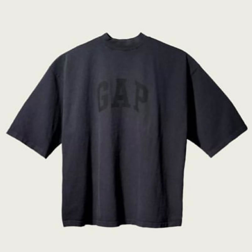 Yeezy Gap Balen Ciaga Tee Tshirt Black 2 - newkick.vip