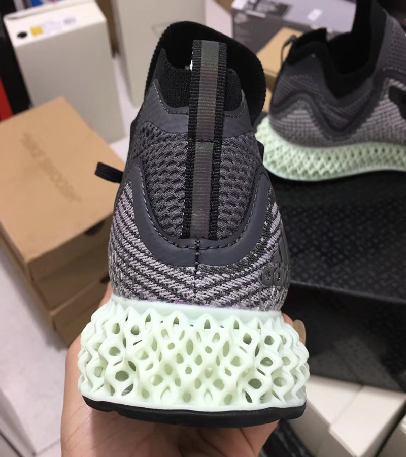 New Arrival Best Gray adidas Models Trainers Futurecraft Alphaedge 4D Running Shoes Detail Images 2