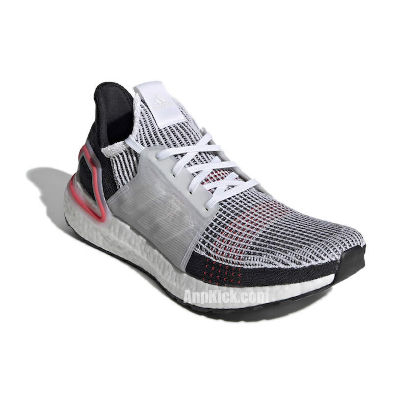 Adidas Ultra Boost 2019 Colorways Active Red Cloud White B37703 (3) - newkick.vip