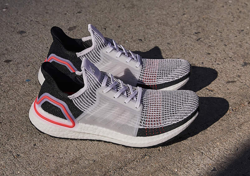 Adidas Ultra Boost 2019 Colorways Pics Active Red Cloud White B37703 (7) - newkick.vip