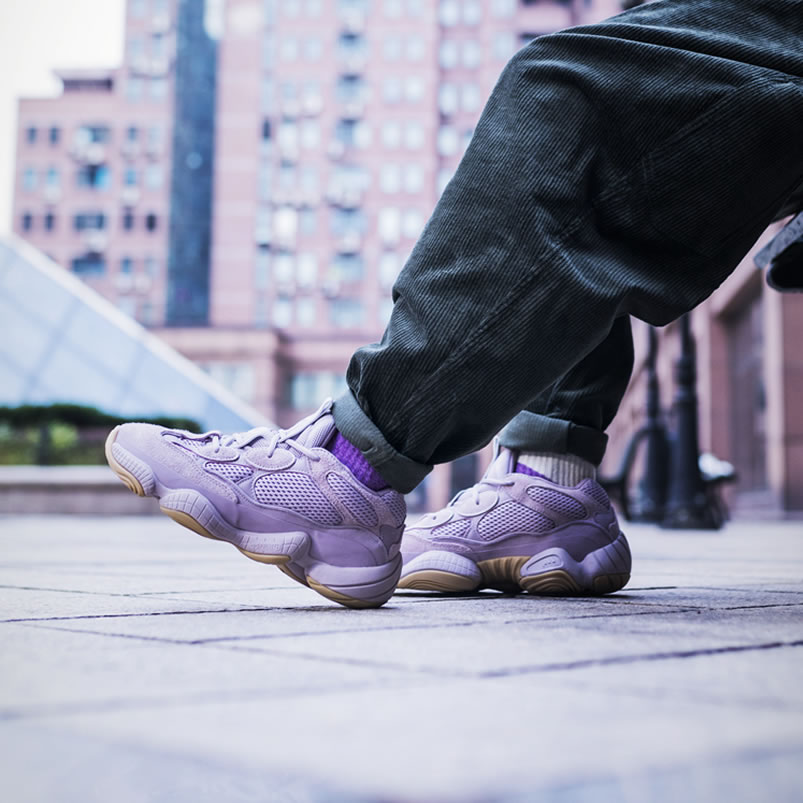 Adidas Yeezy 500 Soft Vision Pink On Feet Retail Price Order Release Date Fw2656 (6) - newkick.vip