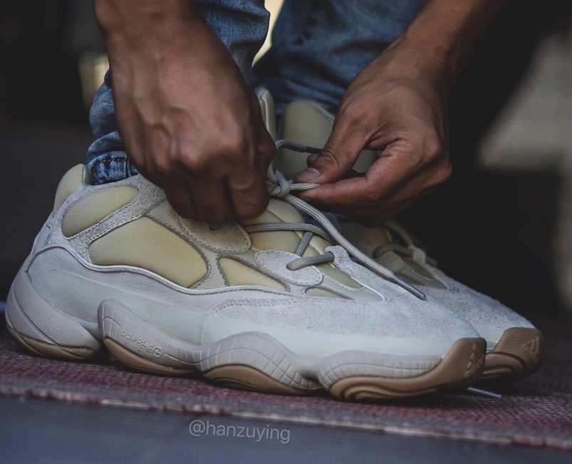 Adidas Yeezy 500 Stone White Fw4839 On Feet Release Date (1) - newkick.vip