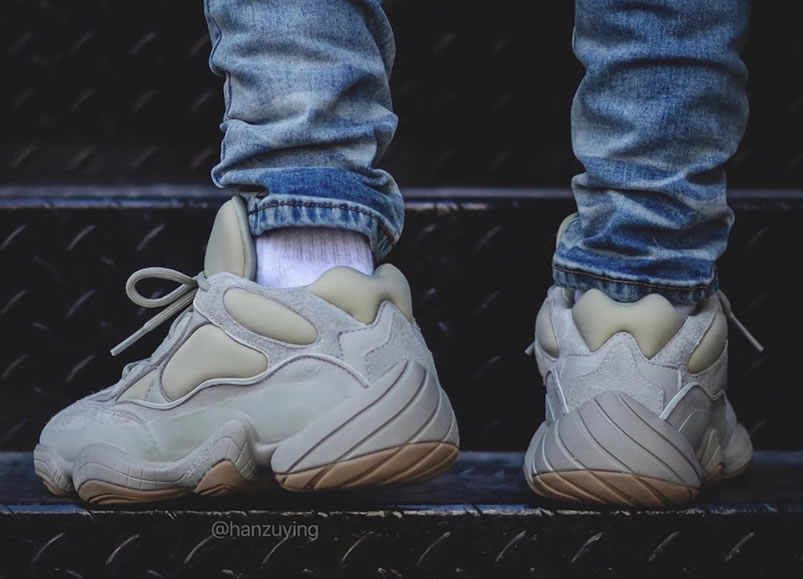 Adidas Yeezy 500 Stone White Fw4839 On Feet Release Date (6) - newkick.vip