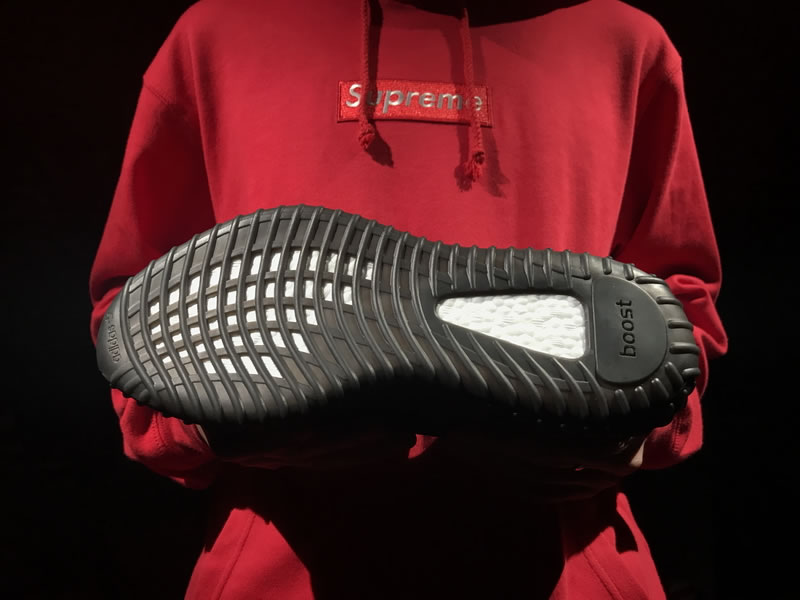 Adidas Yeezy Boost 350 V2 'Black/Red Striped' BY9612