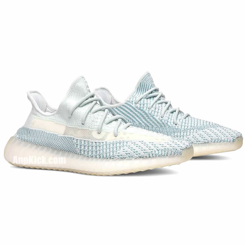 Adidas Yeezy Boost 350 V2 Cloud White Non Reflective Fw3043 (4) - newkick.vip