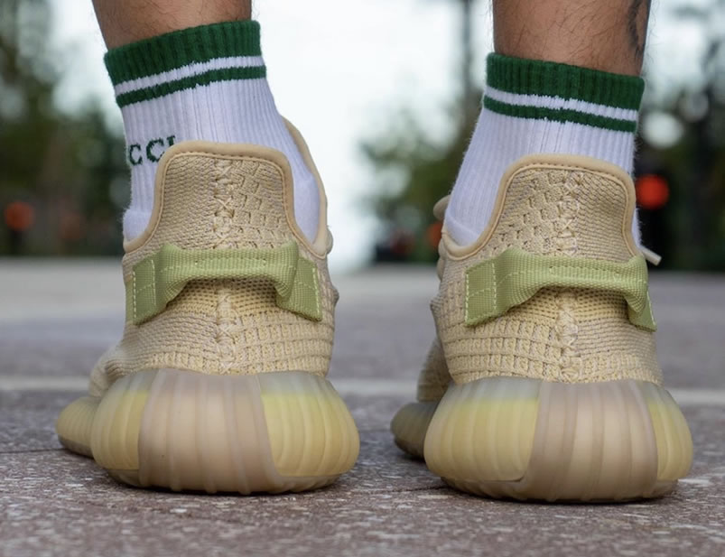 Adidas Yeezy Boost 350 V2 Flax On Feet Fx9028 New Release Date (13) - newkick.vip