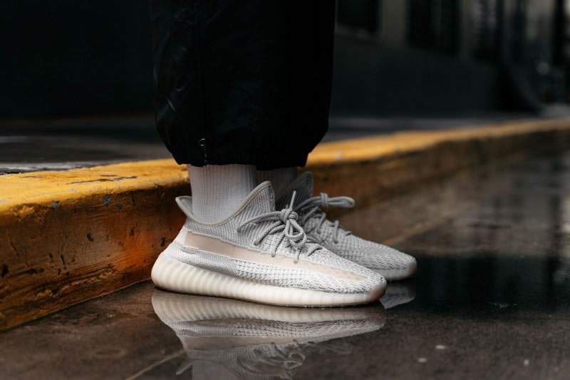 Adidas Yeezy Boost 350 V2 Lundmark Fu9161 None Reflective On Feet (3) - newkick.vip