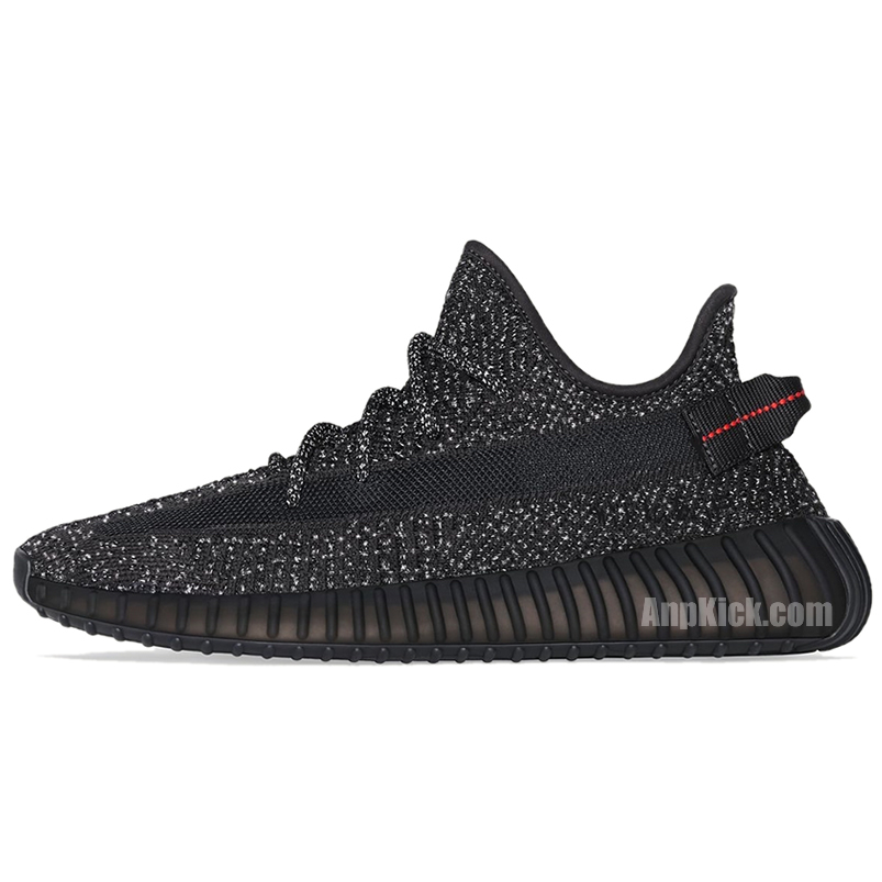 Adidas Yeezy Boost 350 V2 Static 3m Black Reflective Fu9007 (1) - newkick.vip