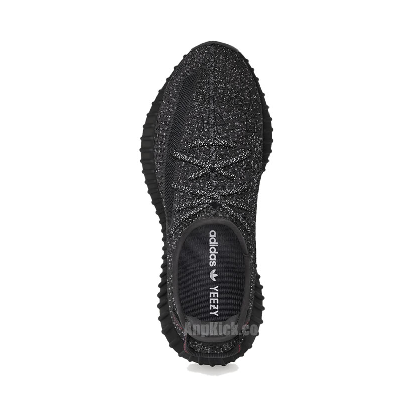 Adidas Yeezy Boost 350 V2 Static 3m Black Reflective Fu9007 (5) - newkick.vip