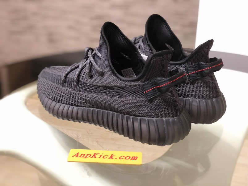 Adidas Yeezy Boost 350 V2 Static Black Non Refective Fu9013 (2) - newkick.vip