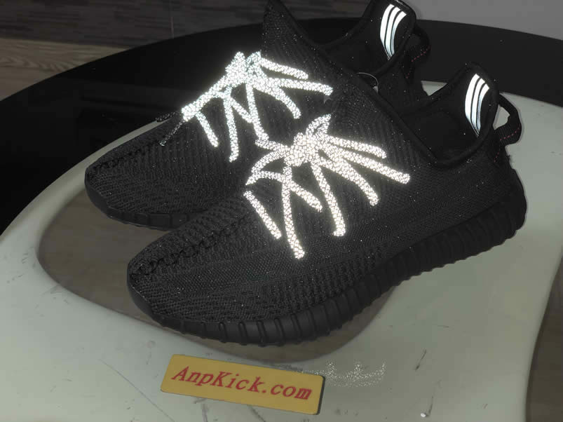 Adidas Yeezy Boost 350 V2 Static Black Non Refective Fu9013 (9) - newkick.vip