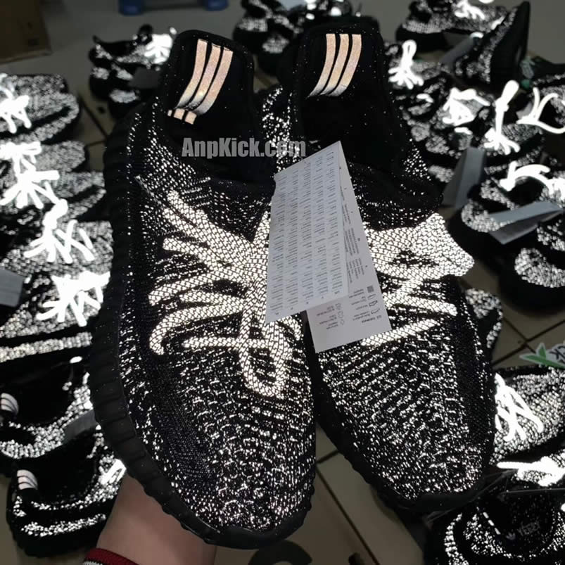 Adidas Yeezy Boost 350 V2 Static Refective Black Venom Ef2367 Wholesale (1) - newkick.vip