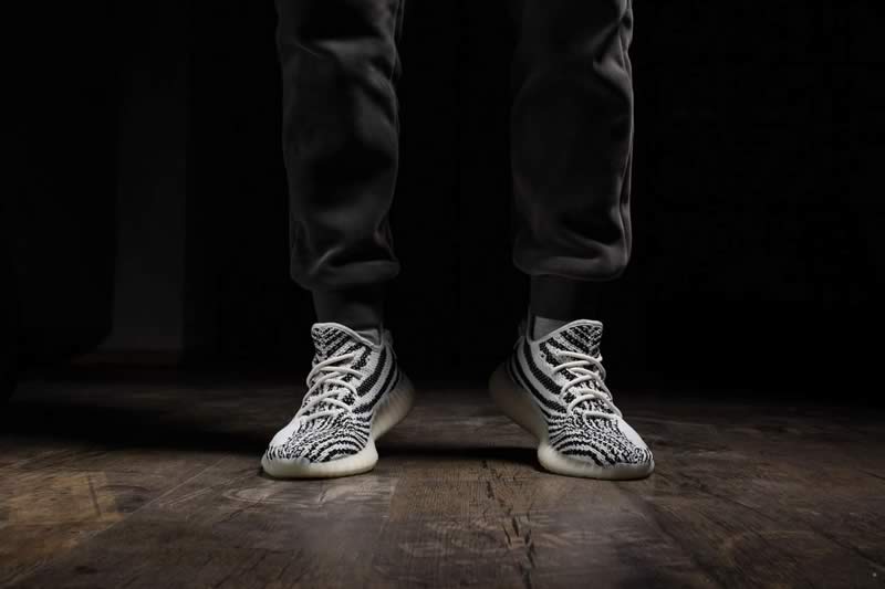 Adidas Yeezy Boost 350 V2 Zebra Cp9654 On Feet Outfit 2018 Release Date (1) - newkick.vip