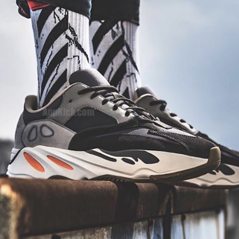 Adidas Yeezy Boost 700 Magnet On Feet Release Date (3) - newkick.vip