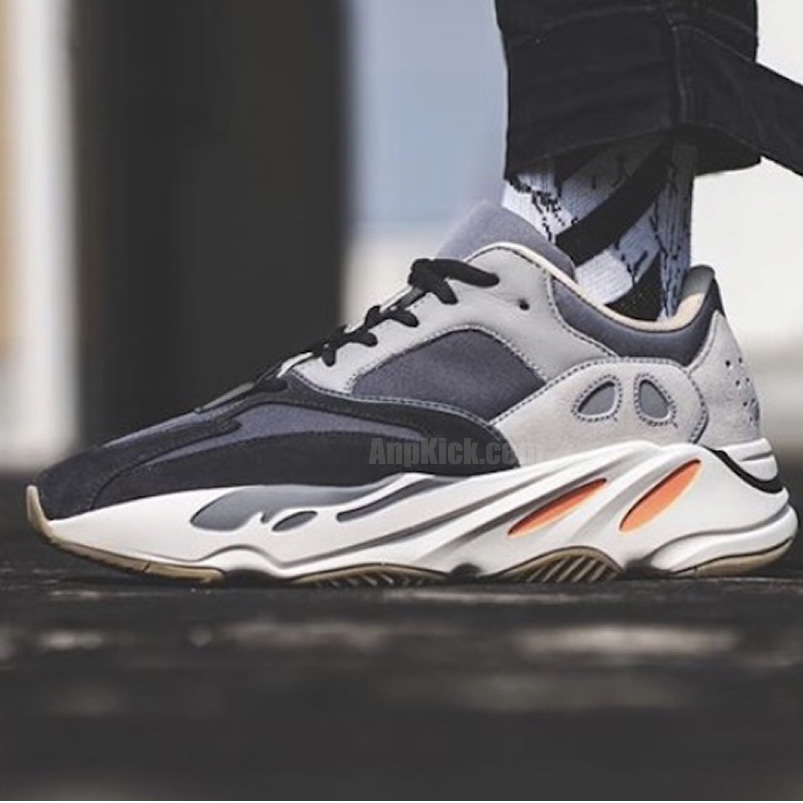 Adidas Yeezy Boost 700 Magnet On Feet Release Date (4) - newkick.vip