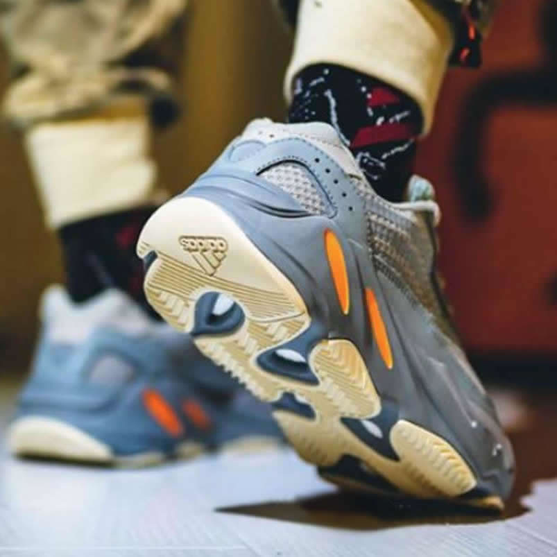 Adidas Yeezy Boost 700 V2 Inertia On Feet Outfits Fw2549 (4) - newkick.vip