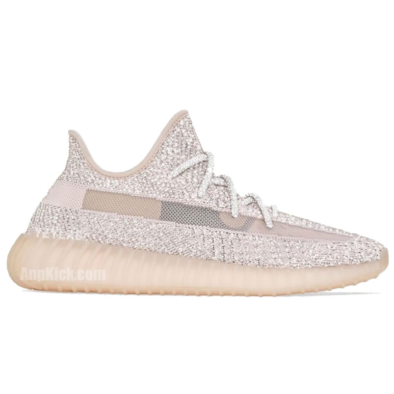 Yeezy Boost 350 V2 Synth Reflective Pink Release Date For Sale Fv5578 (2) - newkick.vip