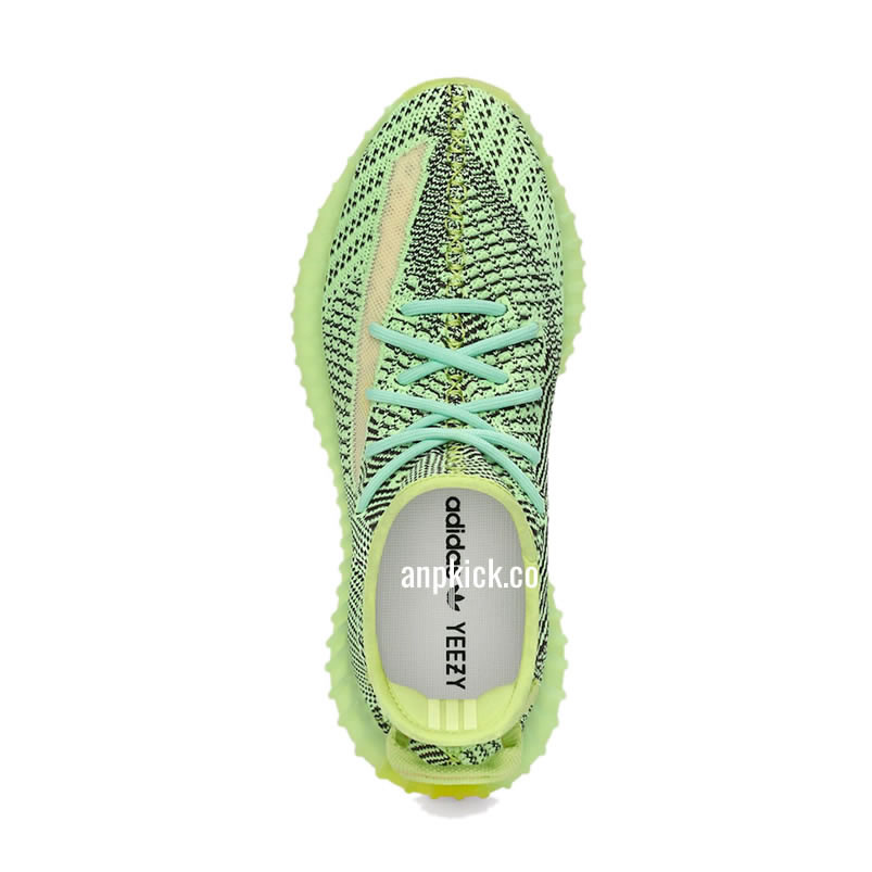 Adidas Yeezy Boost 350 V2 Yeezreel Reflective Green Black Release Date Fw4130 (3) - newkick.vip