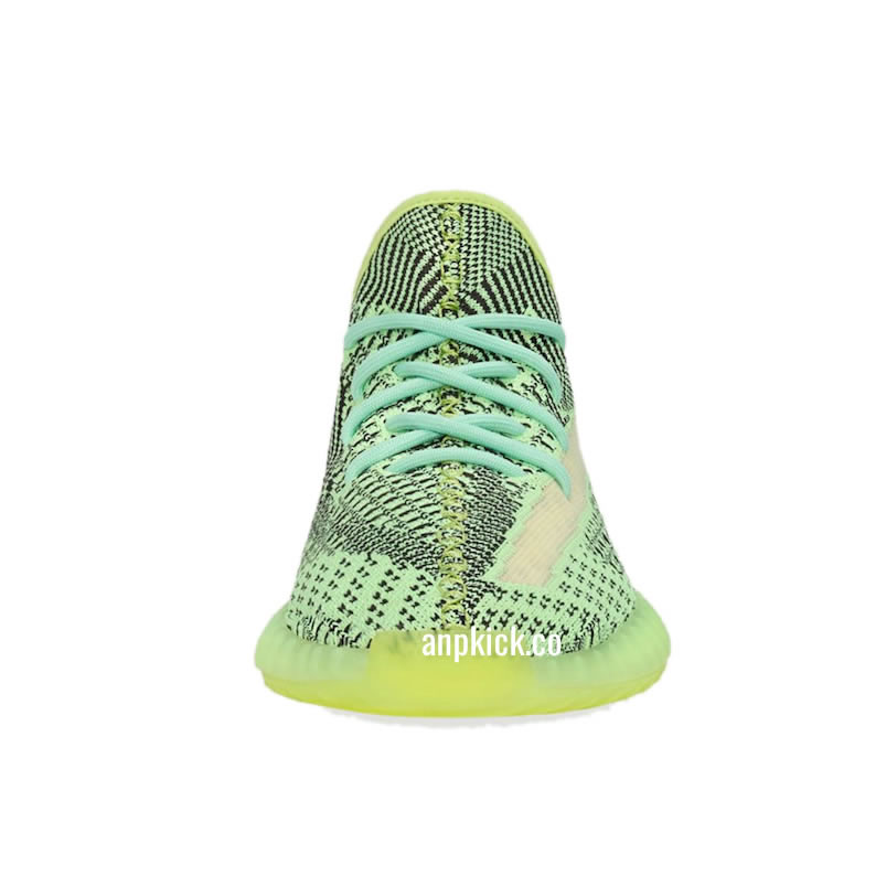 Adidas Yeezy Boost 350 V2 Yeezreel Reflective Green Black Release Date Fw4130 (5) - newkick.vip