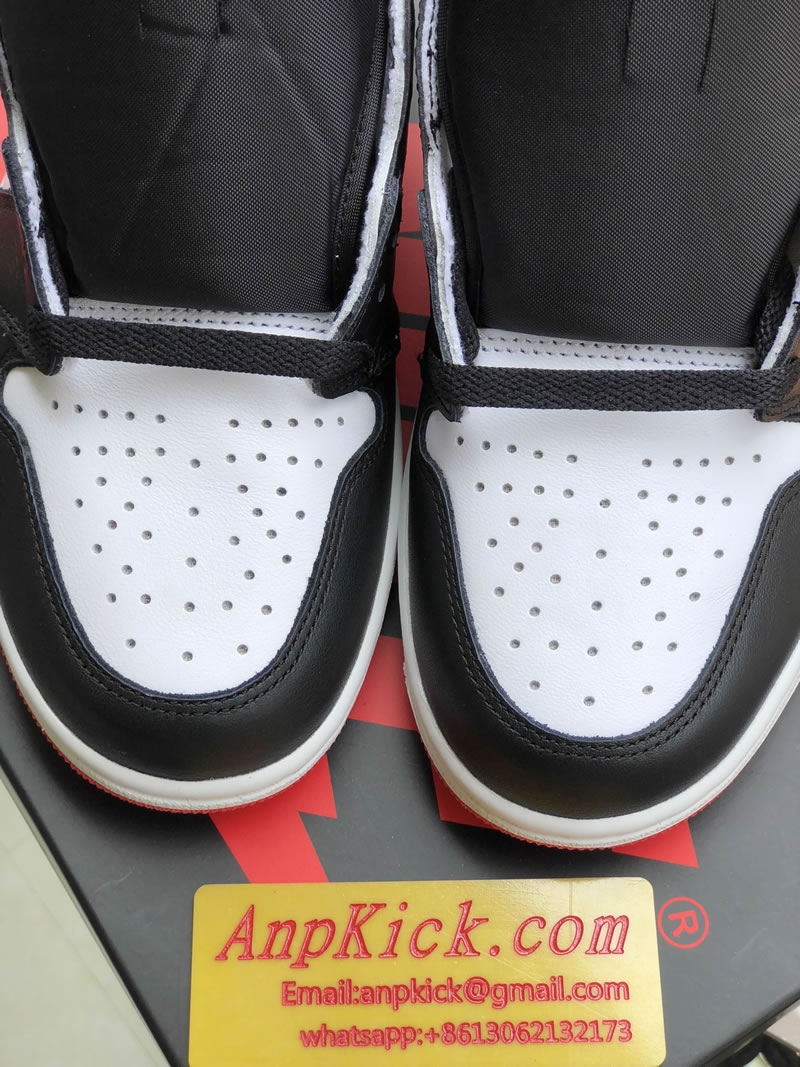 Jordan 6 Rings Bred Shoes Head Detail Image