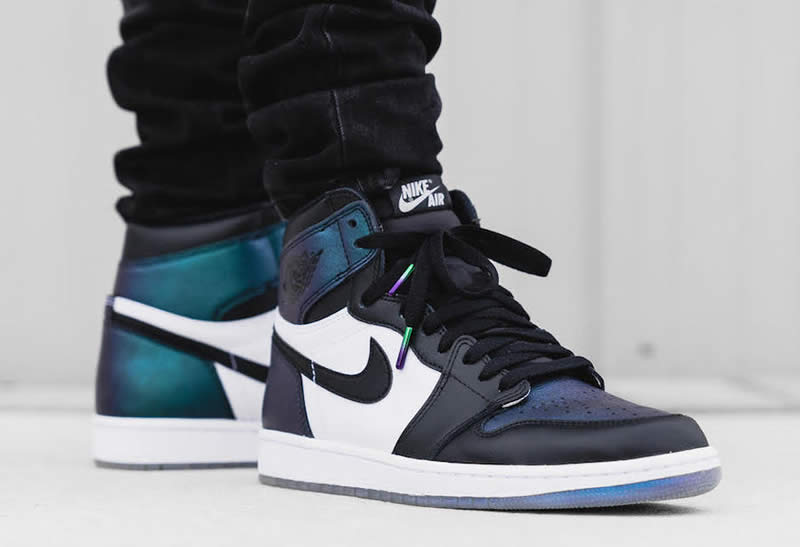 air jordan 1 all star chameleon on feet