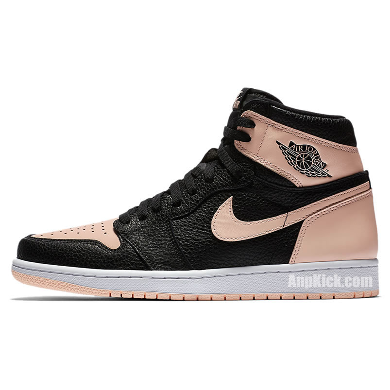 Air Jordan 1 Crimson Tint Hyper Pink Black 555088 081 (1) - newkick.vip