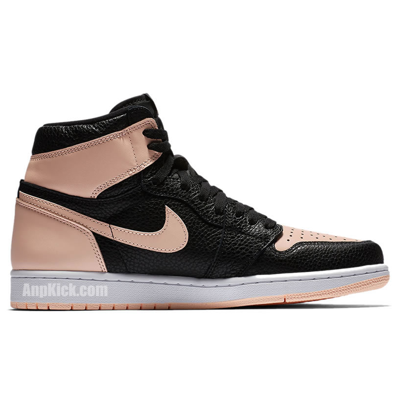 Air Jordan 1 Crimson Tint Hyper Pink Black 555088 081 (2) - newkick.vip