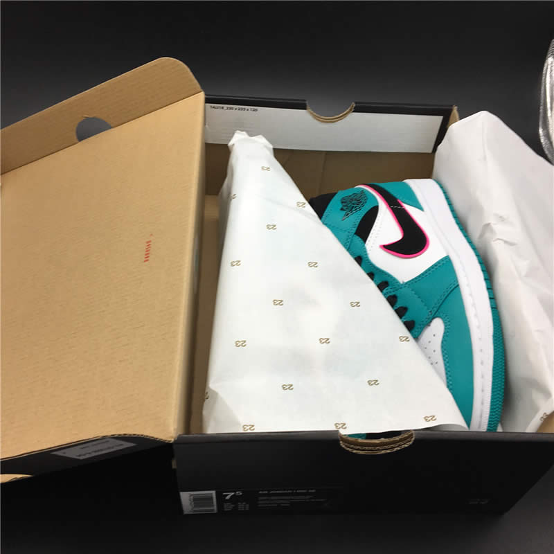 Air Jordan 1 Green South Beach Mid OG 852542-306 For Sale Pics