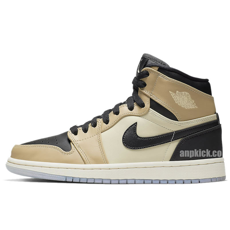 Air Jordan 1 High Premium Fossil Mens Wmns New Aj1 Shoes Ah7389 003 (1) - newkick.vip