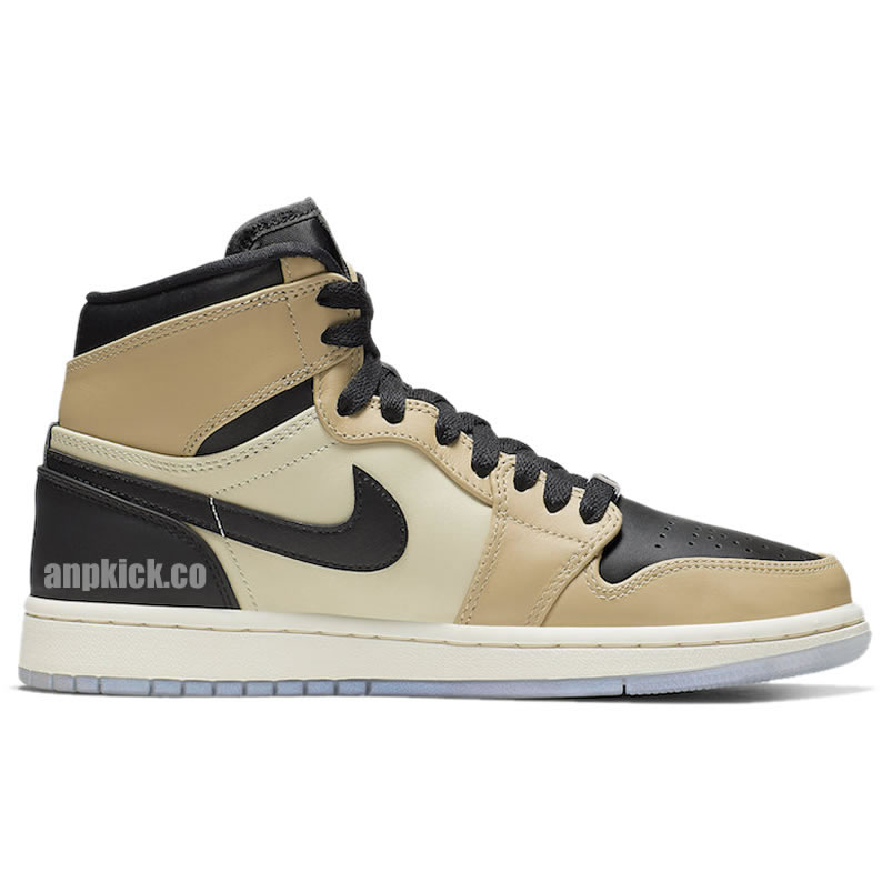 Air Jordan 1 High Premium Fossil Mens Wmns New Aj1 Shoes Ah7389 003 (2) - newkick.vip