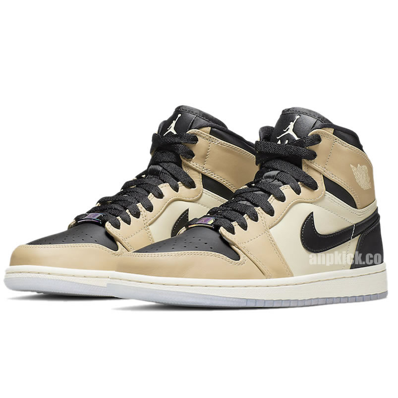 Air Jordan 1 High Premium Fossil Mens Wmns New Aj1 Shoes Ah7389 003 (3) - newkick.vip