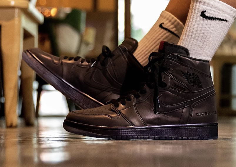 Air Jordan 1 High Zoom Fearless Black Lucky On Feet Release Date Bv0006 900 (4) - newkick.vip