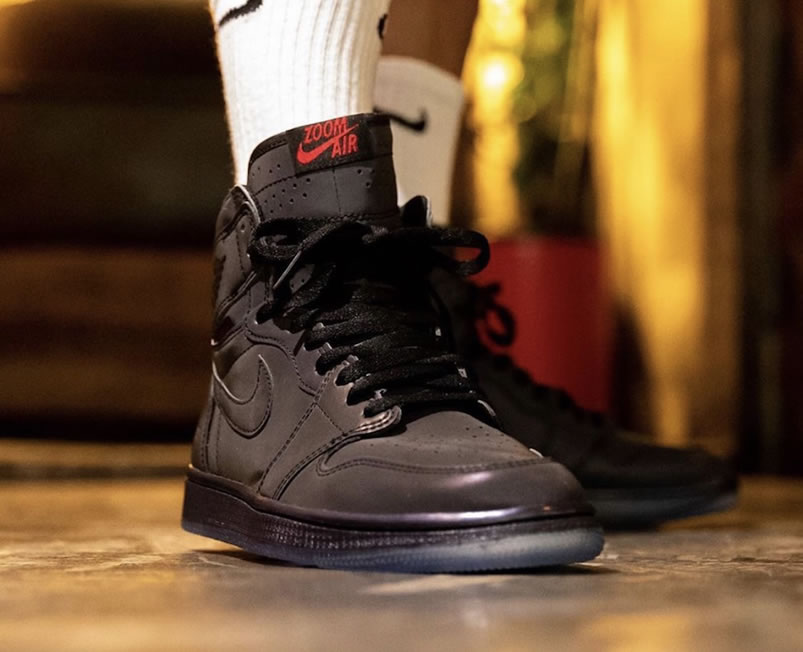 Air Jordan 1 High Zoom Fearless Black Lucky On Feet Release Date Bv0006 900 (6) - newkick.vip