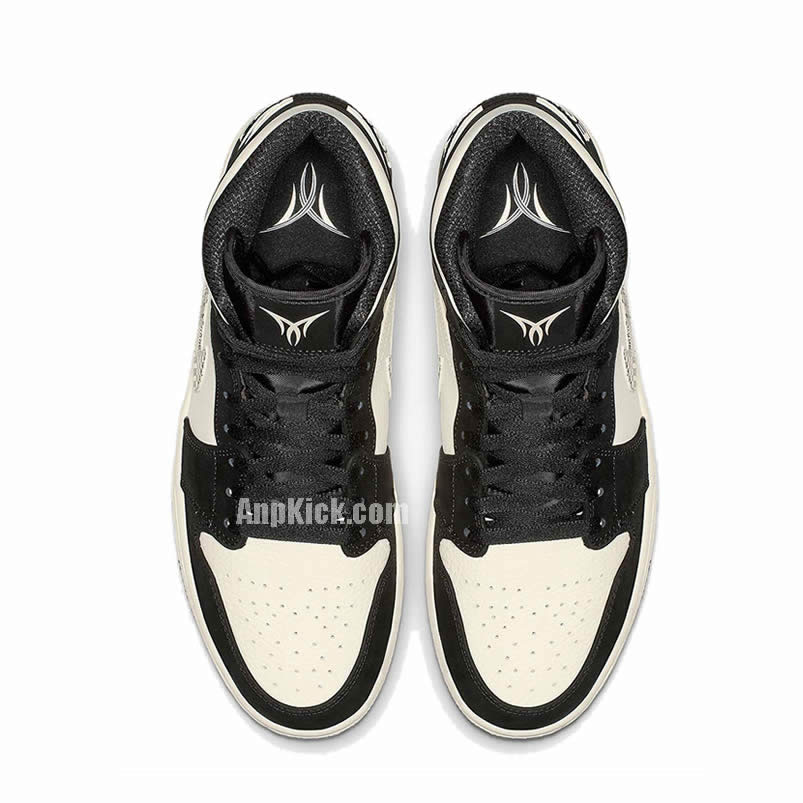 Air Jordan 1 Mid Bhm Equality 2019 Melo Aj1 Shoes 852542 010 (4) - newkick.vip