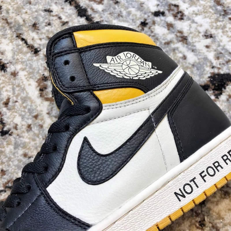 air jordan 1 no ls not for resale black yellow for sale 861428-107 pics