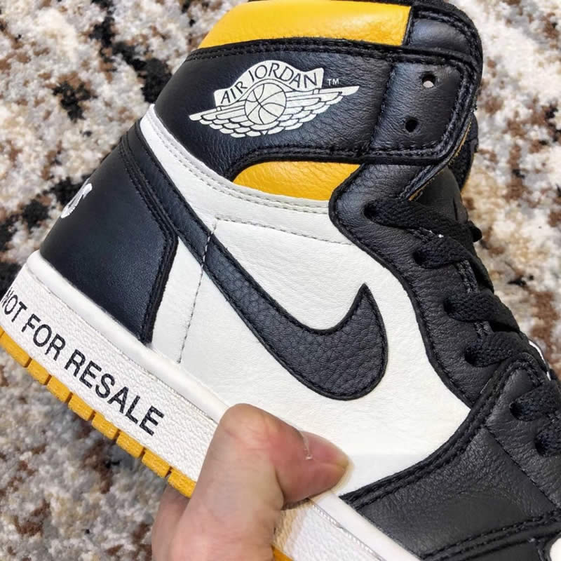 air jordan 1 no ls not for resale black yellow for sale 861428-107 pics