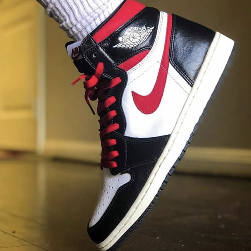 Air Jordan 1 Retro High Og Gym Red 2019 555088 061 On Feet (6) - newkick.vip