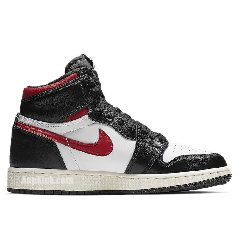 Air Jordan 1 Retro High Og Gym Red Black White 555088 061 (2) - newkick.vip