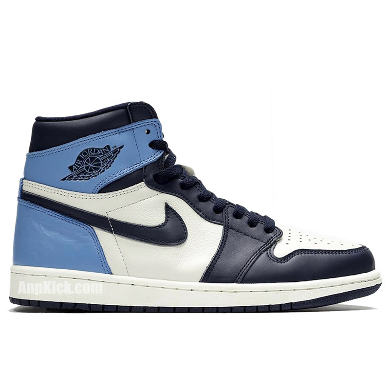 Air Jordan 1 Retro High Og Obsidian University Blue Unc 555088 140 (2) - newkick.vip