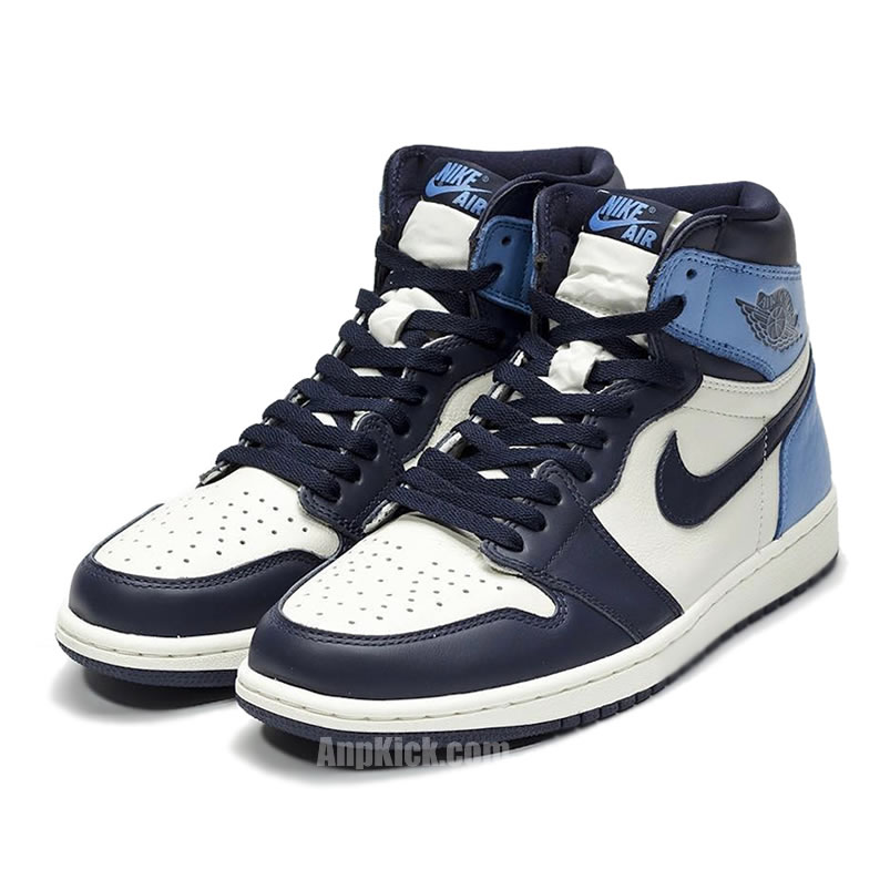 Air Jordan 1 Retro High Og Obsidian University Blue Unc 555088 140 (4) - newkick.vip