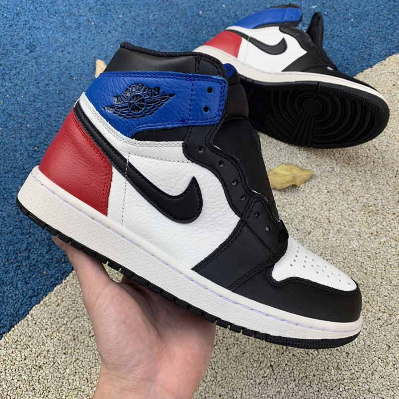 Air Jordan 1 Retro High OG 'Top 3' Retail For Sale Black Sail Pics 555088-703