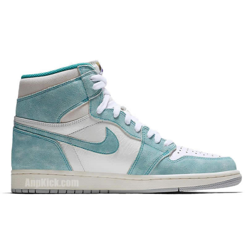 Air Jordan 1 Retro High Og Turbo Green White Grey 555088 311 (2) - newkick.vip