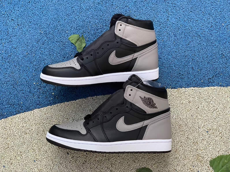 Air Jordan 1 'Shadow' Grey 2018 On Feet Mens GS Outfit Shoes 555088-013 Pics