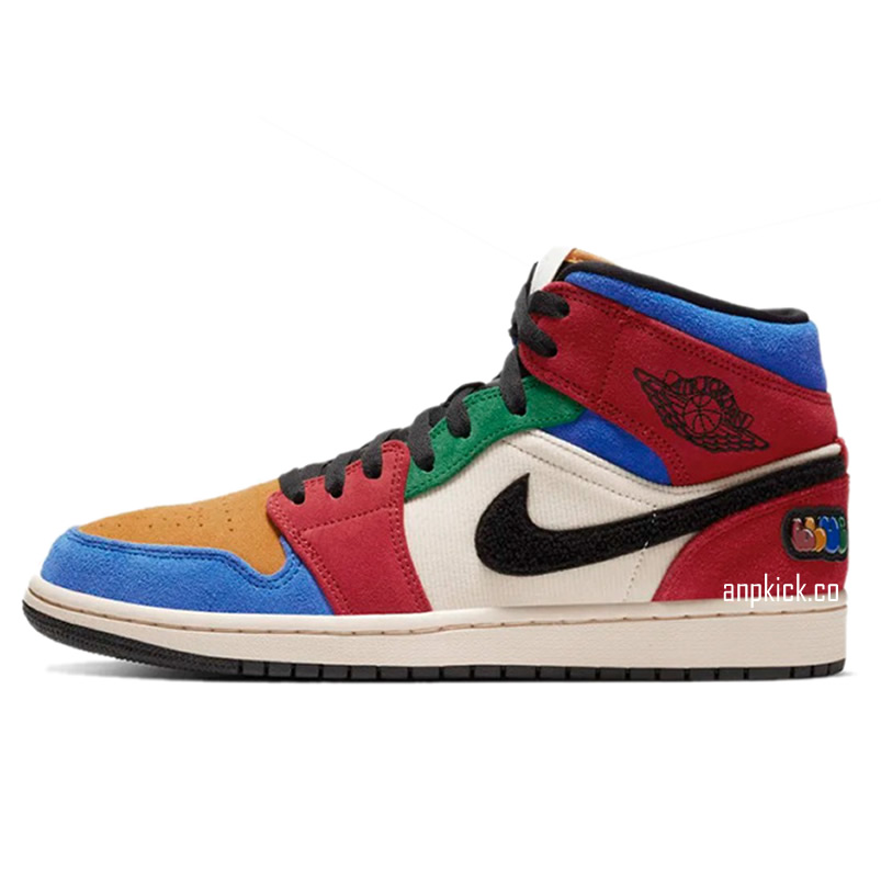 Blue The Great Air Jordan 1 Mid Fearless Outfit Release Date Cu2805 100 (1) - newkick.vip